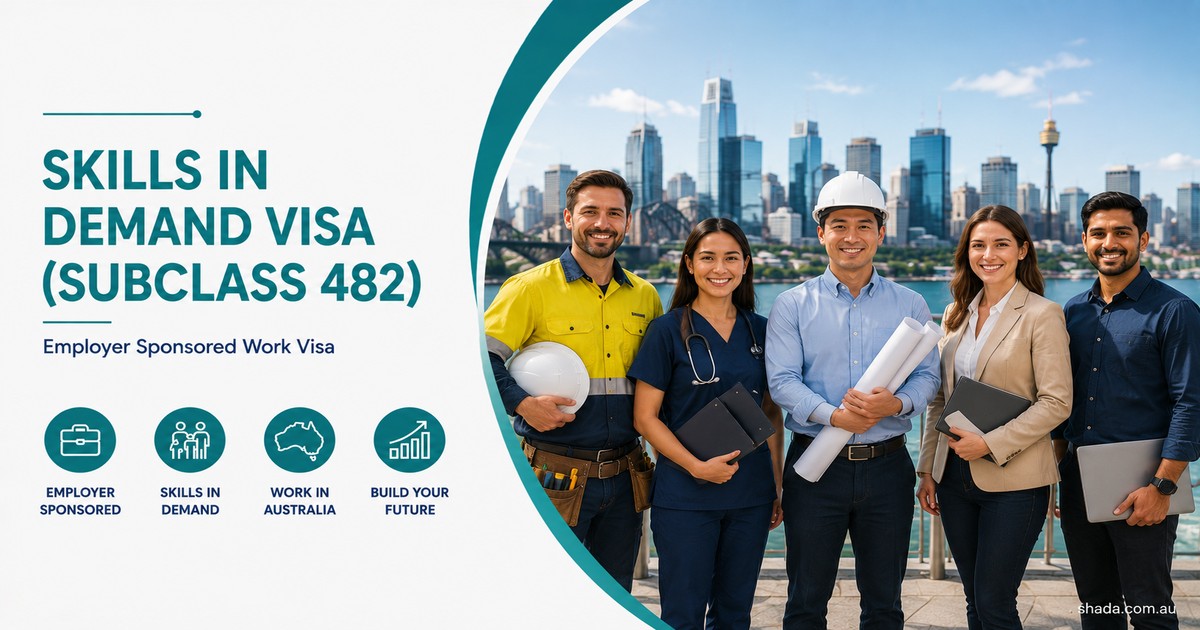 Skills in Demand Visa Subclass 482 Australia